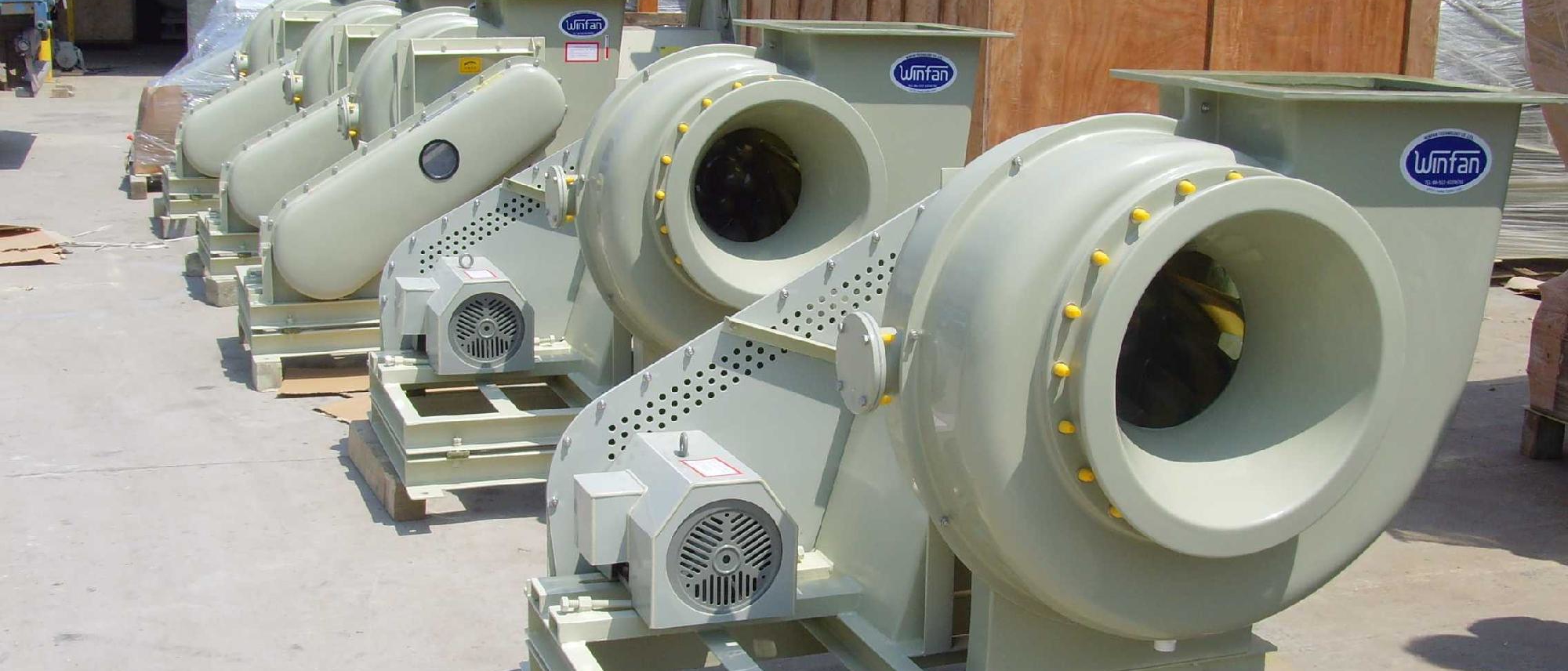 亚洲玻璃风机制造商顶裕风机使用东元电机